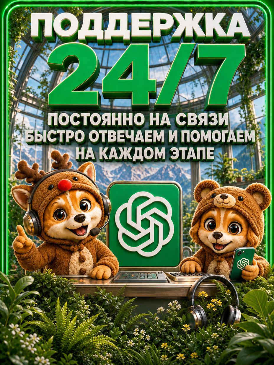Фото 6 — ChatGPT 5.6 Sol и Codex 5.3 API-ключ 50 МЛН токенов | Настоящий бессрочный